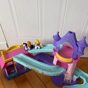 Klip Klop Princess Castle Playset - Purple, Pink, Blue